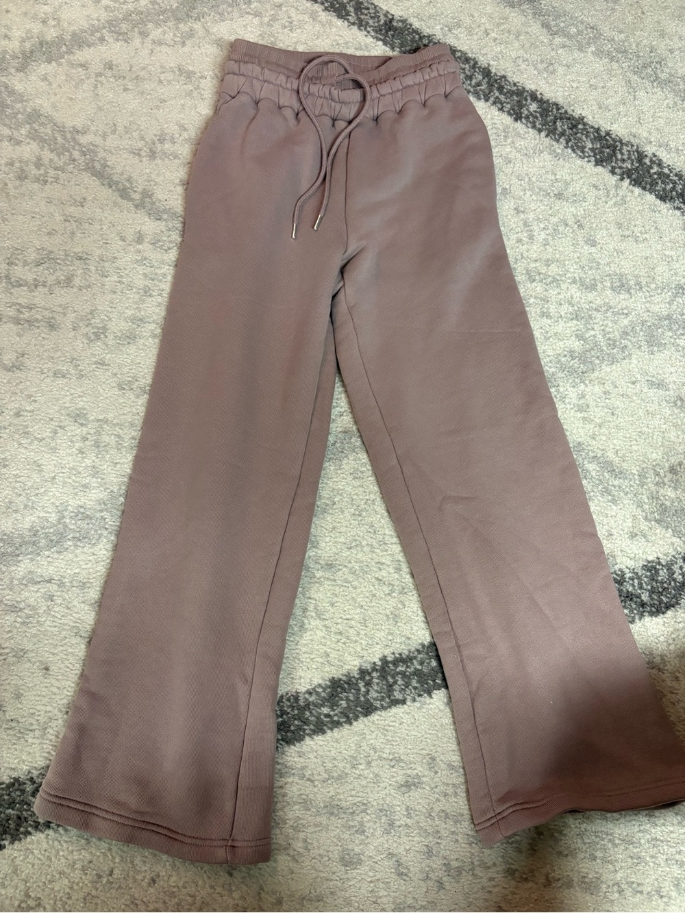 Women’s Pull-On Wide-Leg Bottoms in Mauve